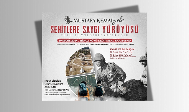‘’Şehitlere Saygı Yürüyüşü’’