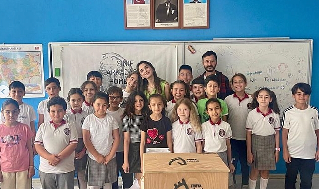 “Sınıf Arkadaşım Homeros” Bayramiç’te