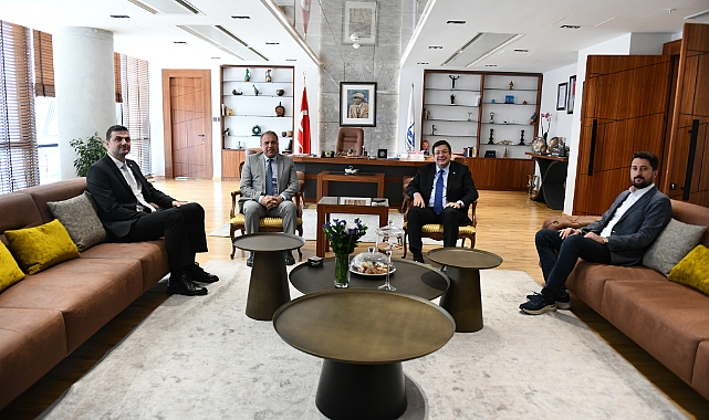 TBF Genel Sekreteri Antalyalı'dan Başkan Erkek'e ziyaret