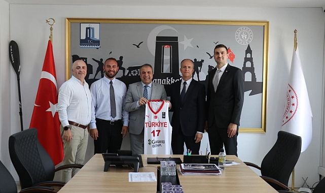 TBF yetkililerinden U17 Erkek Milli Takım kampına ziyaret