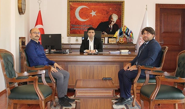 TKDK Çanakkale heyeti Kaymakam Taş’ı ziyaret etti