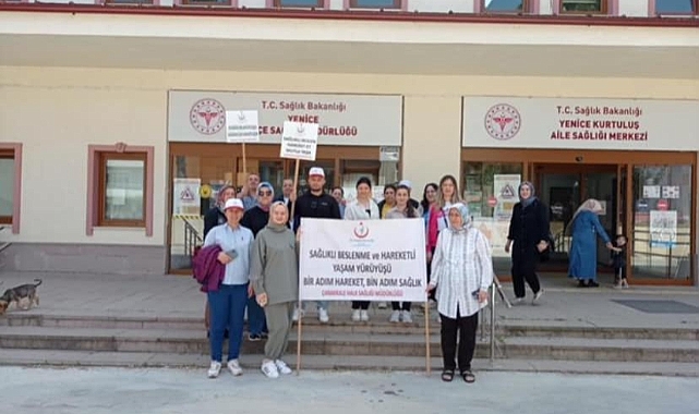 Yenice’de sağlıklı yaşama teşvik
