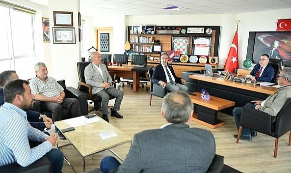 Ziraat Odası'ndan Başkan Arslan'a ziyaret