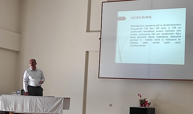 2024 Yılı 1. dönem hizmet İçi eğitim programı başladı