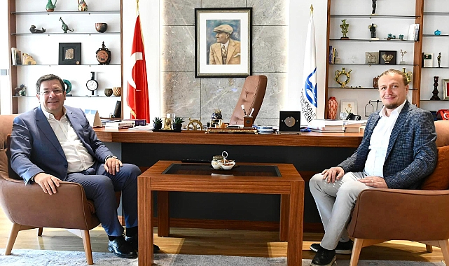 Atilla Öztürk, Muharrem Erkek’i ziyaret etti