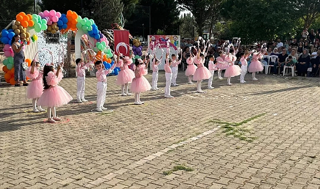 Ayvacık'ta Fernur Sözen Anaokulundan yıl sonu programı heyecanı