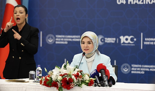 Bakan Göktaş "kadına yönelik şiddetle mücadele veri ve istatistik komitesi toplantısına  başkanlık Etti
