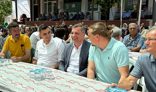 Başkan Atilla Öztürk, İYİ Parti üyeleriyle birlikte Çardak Hayırına katıldı