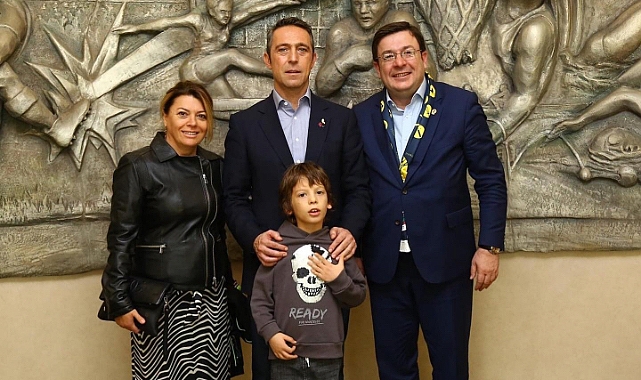 Başkan Erkek, Ali Koç’u tebrik etti