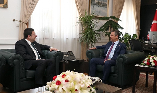 Başkan Erkek, CHP Lideri Özel ile buluştu