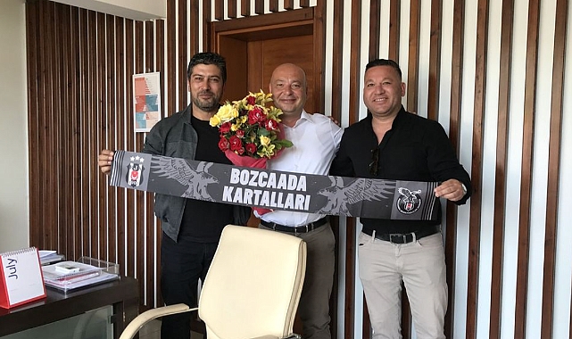 Başkan Göztepe’ye Beşiktaşlılar Derneği’nden ziyaret