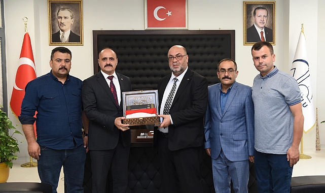 Başkan Gündeşli’den Başkan Akpınar’a ziyaret
