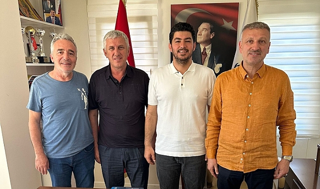 Başkan Gürel konuklarını ağırladı