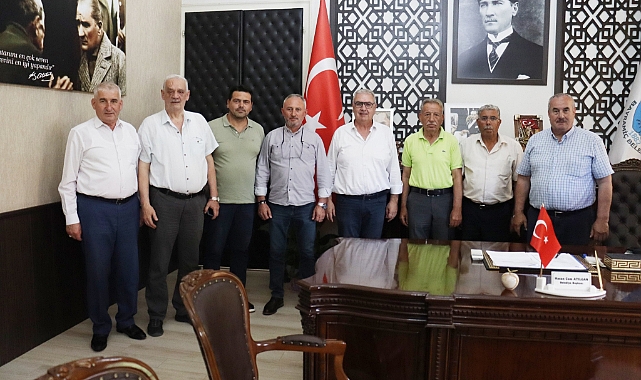Başkan Hasan Cem Atılgan'a tebrik ziyareti