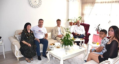 Başkan Soyuak'tan, şehit ve gazi ailelerine ziyaret