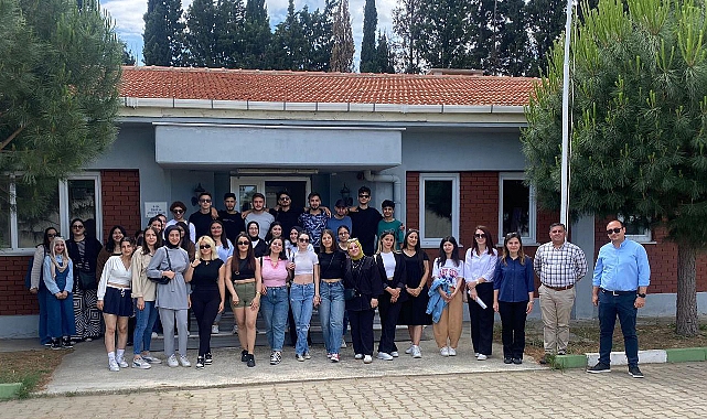 Bayramiç MYO öğrencilerinden teknik gezi