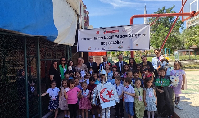 Bekir Abacı, 75. Yıl Cumhuriyet İlkokulu'nda sergi açılışına katıldı