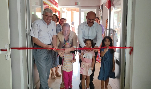 Bekir Abacı, şehit Şenay Aybüke Yalçın Anaokulunu ziyaret etti