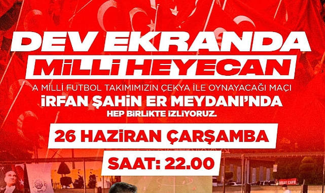 Biga'da Milli Takım coşkusu