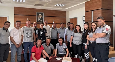 Biga Devlet Hastanesi’nde 26 Haziran Özel Güvenlik Günü kutlaması