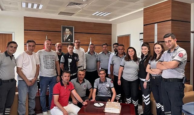 Biga Devlet Hastanesi’nde 26 Haziran Özel Güvenlik Günü kutlaması