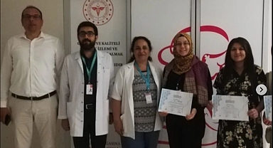 Biga Gebe Okulu Eğitim Programı’nda sertifika töreni
