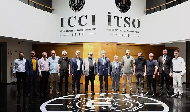 Biga TSO Heyeti, İnegöl TSO'yu ziyaret etti