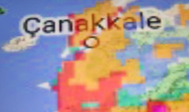 Çanakkale'de yangın risk durumu
