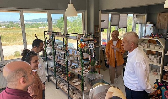 Candan Seramik’e Vali Aktaş’tan ziyaret