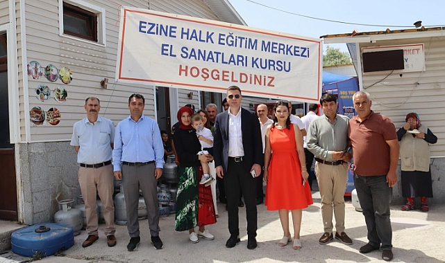 Dalyan'da el sanatları sergisi