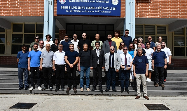 Deniz Bilimleri ve Teknolojisi Fakültesi’nde kalite güvence ziyareti