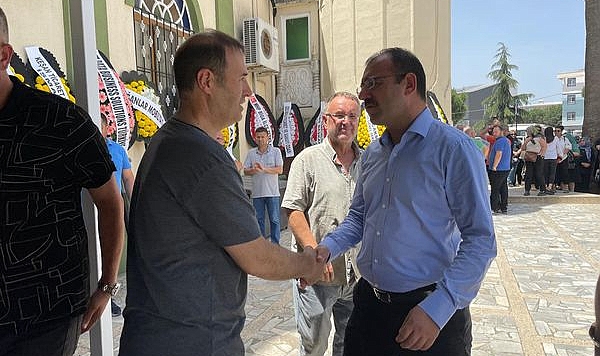 Dolu, Öznur Mutlu'nun cenazesine katıldı