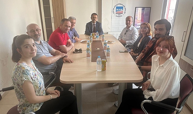 Eğitim Araştırmaları Birliği’ne Vali Aktaş ziyareti