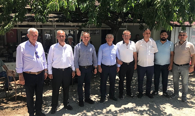 Emre Nebioğlu, köy hayırlarına katıldı