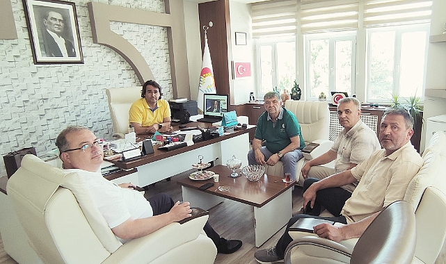 Erdal Doğan ziyaretçilerini ağırladı