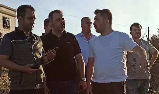 Ezine'deki orman yangını kontrol altına alındı