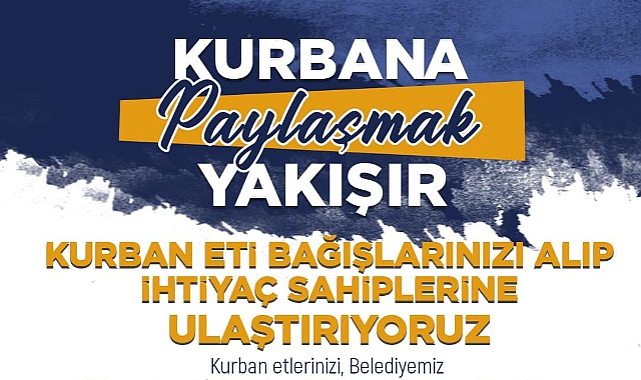 Gelibolu Belediyesi'nden kurban eti bağışı kampanyası