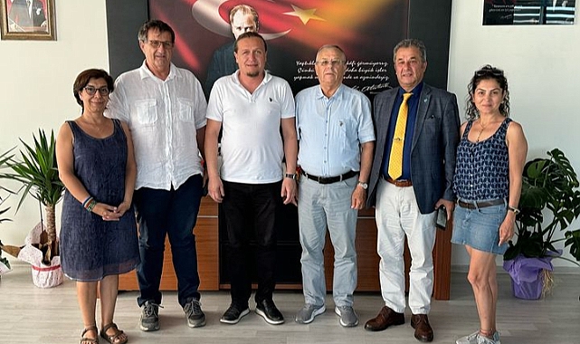 Gelibolu Cumhuriyet Platformu yöneticilerinden Başkan Atilla Öztürk'e ziyaret