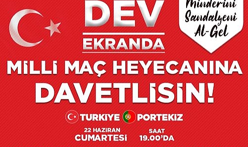 Gelibolu'da EURO 2024 coşkusu