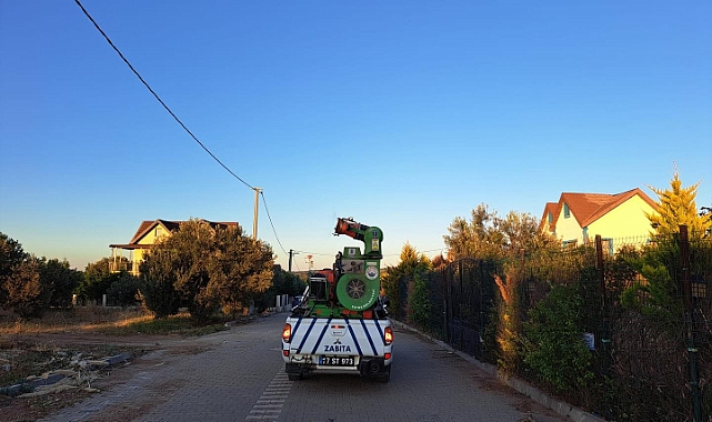 Geyikli'de uçkunla mücadele