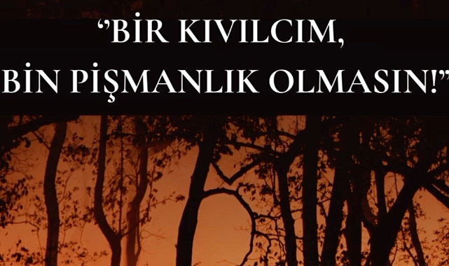 Gökçeada’dan orman yangınlarına karşı uyarı
