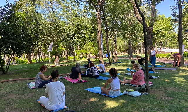 Halk Bahçesi’nde Yoga etkinliği
