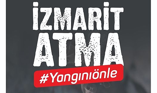İzmarit atma hayati önem taşıyor