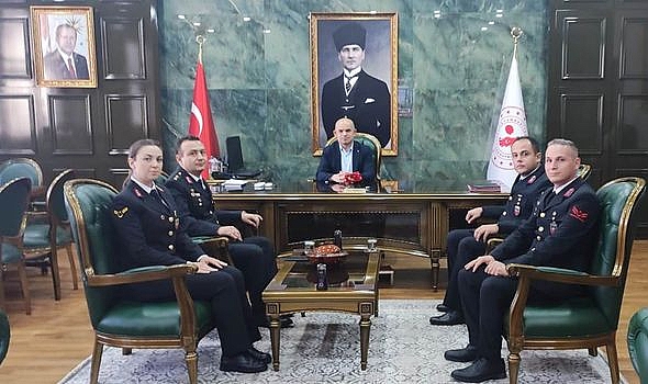 Jandarma Teşkilatı'ndan, Nebioğlu'na ziyaret