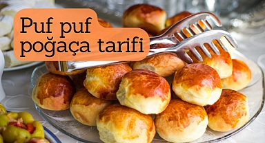 Kabarık Peynirli Poğaça tarifi