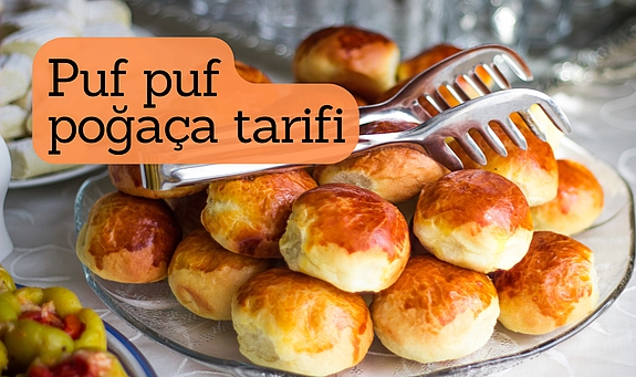 Kabarık Peynirli Poğaça tarifi
