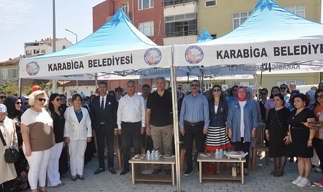 Karabiga Belediyesi Dikiş ve El Sanatları sergisi açıldı