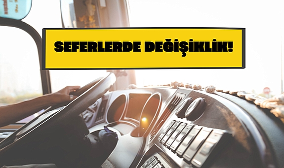 Karabiga-Biga otobüs seferlerinde değişiklik