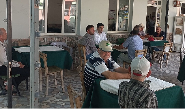 Kaymakam Alper Taş Ağaçköy köyünü ziyaret etti
