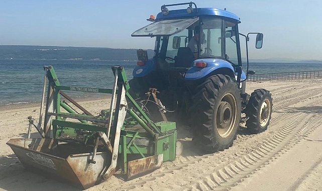 Kepez plajları yaza hazır